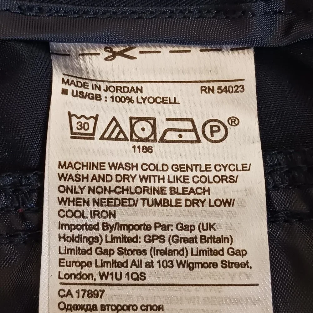 Banana Republic Women's Navy Lyocell Utility Joggers Size XS